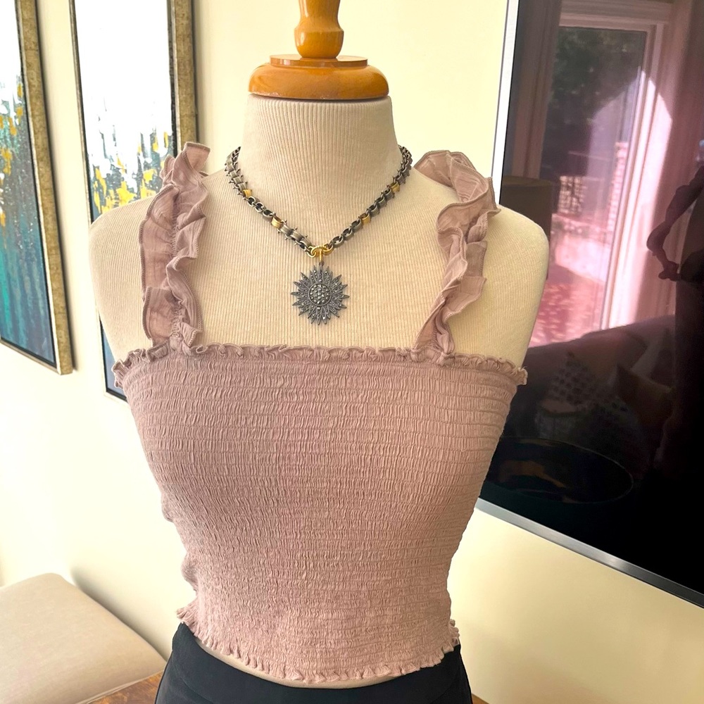 Aerie crop tank top.